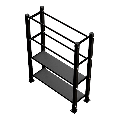 Expositor Multiuso 1m - 2 Divisor Wall Ball / 2 Divisor Prateleira | Base Representações