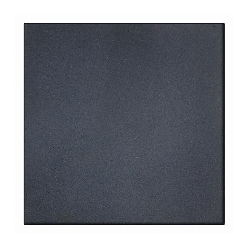 Piso Emborrachado 100x100 Preto 20mm (m² = uma unidade) | Base Representações
