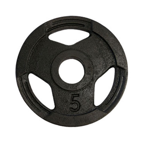 Anilha 2kg Sport Olímpica Pintada (Preta / Azul) | Base Representações