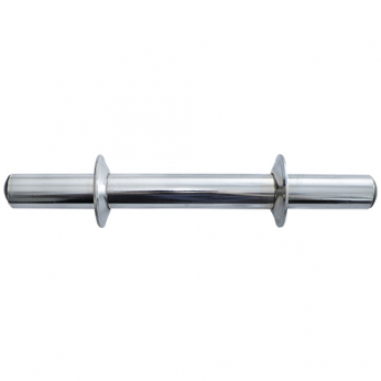 Barra Oca 30cm Cromada Com Presilha Espiral | Base Representações