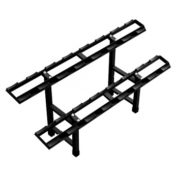 Expositor Dumbbell 8 Pares | Base Representações