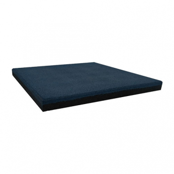 Piso Emborrachado 50x50 Preto 25mm (m² = quatro unidades) | Base Representações