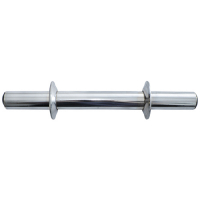 Barra Oca 40cm Cromada Com Presilha Espiral | Base Representações