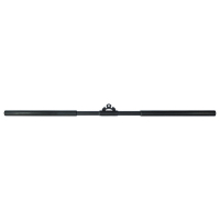 Puxador Pulley Reto 1,2m Preto Com Manopla | Base Representações