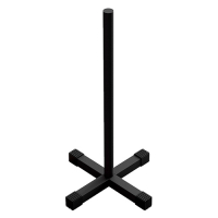 Expositor Anilha Olímpica Vertical Fixo | Base Representações