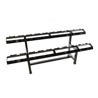 Expositor Dumbbell 10 Pares | Base Representações