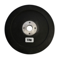 Anilha Bumper Hi-temp 5kg | Base Representações