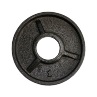 Anilha 2kg Olímpica Tradicional Bruta  | Base Representações