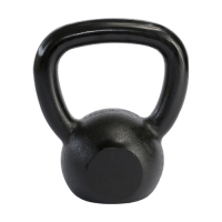Kettlebell 22kg Pintado Preto | Base Representações